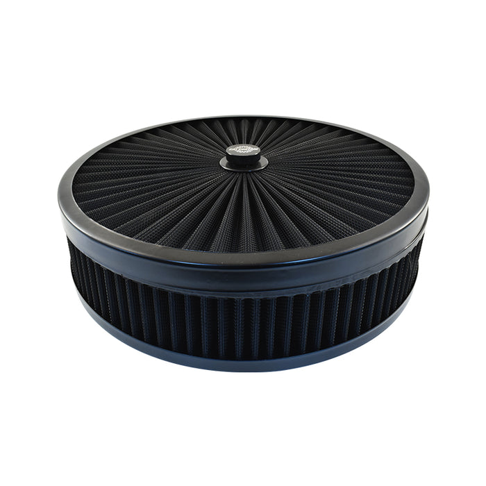 Extreme Air Cleaner Assembly 14” x 3”, Black Filter Element