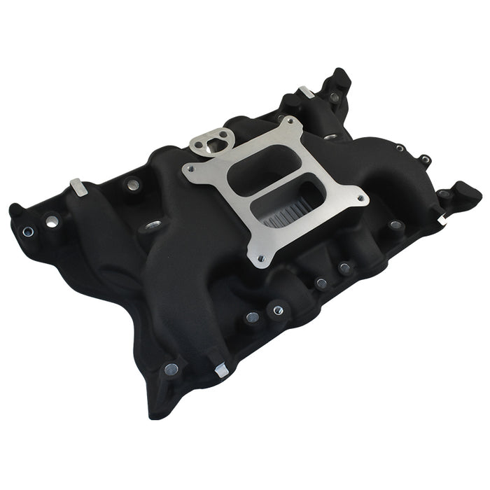Cyclone Ford Cleveland 351C 2V Dual-Plane Intake Manifold, Street - Black