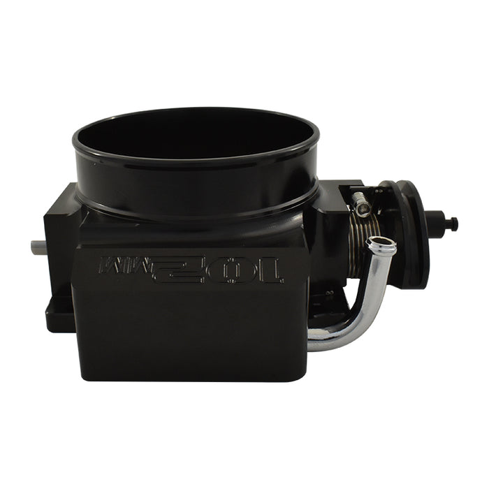 102mm Billet Aluminium LS Cable Throttle Body, 4 Bolt Flange - Black