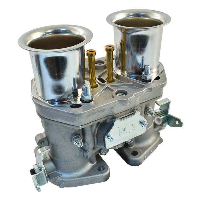 40 IDF Weber Style Carburettor with Chrome Ram Tubes