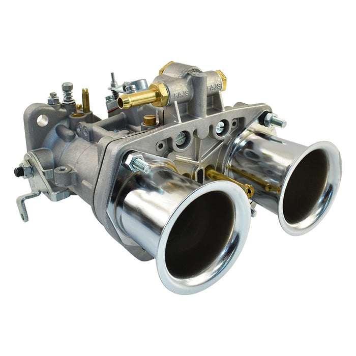 40 IDF Weber Style Carburettor with Chrome Ram Tubes