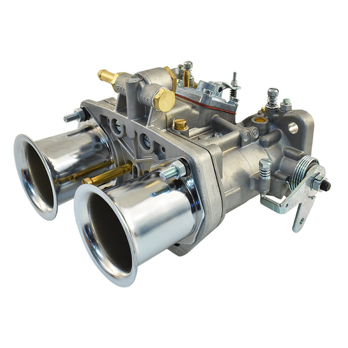 40 IDF Weber Style Carburettor with Chrome Ram Tubes
