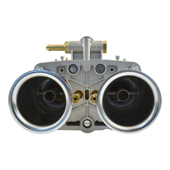 40 IDF Weber Style Carburettor with Chrome Ram Tubes