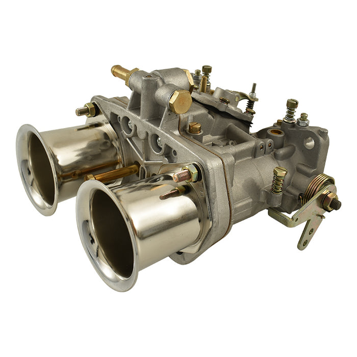 44 IDF Weber Style Carburettor with Chrome Ram Tubes