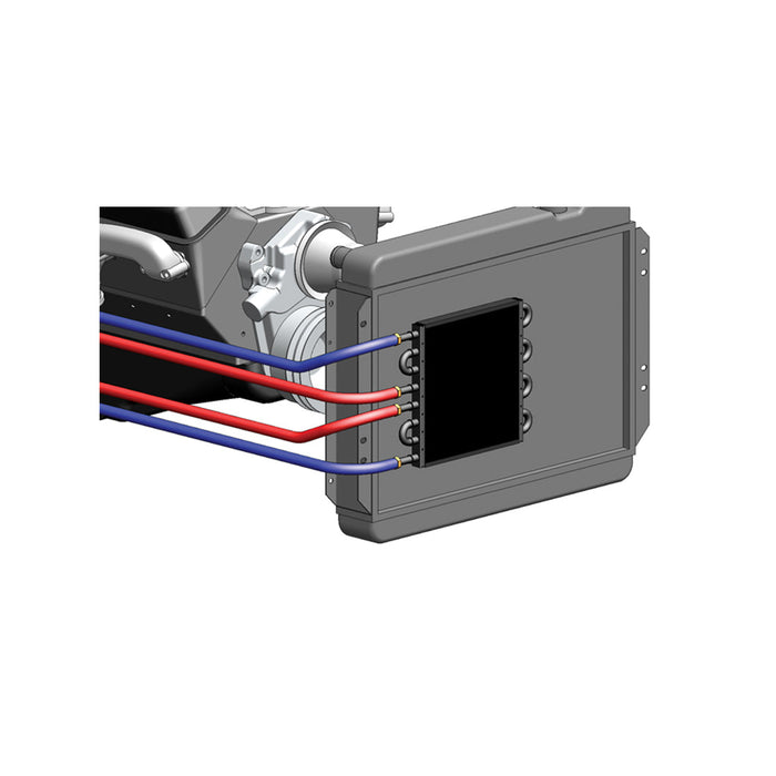 Derale 4 & 6 Pass Dual Circuit Tube & Fin Cooler 13302