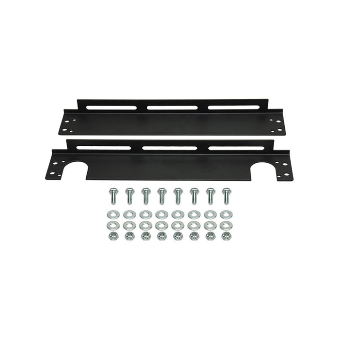 Derale Stacked Plate Cooler Full Length Mounting Bracket Kit 50021