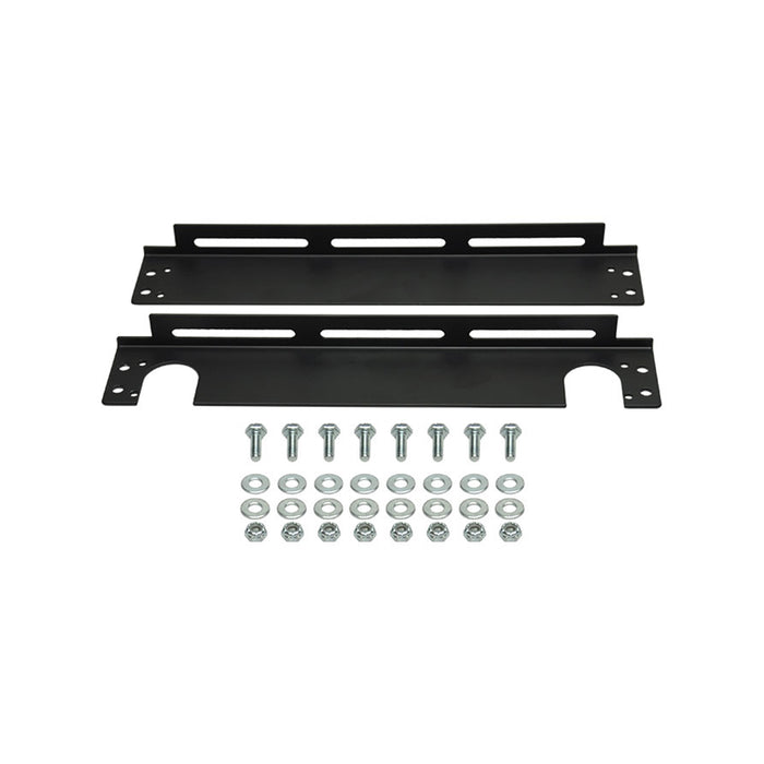 Derale Stacked Plate Cooler Full Length Mounting Bracket Kit 50021