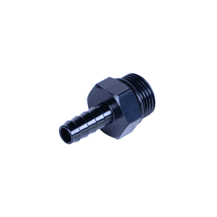 Derale Aluminum 7/8-14 UNF Male O-ring x 3/8'' Hose Barb 98206