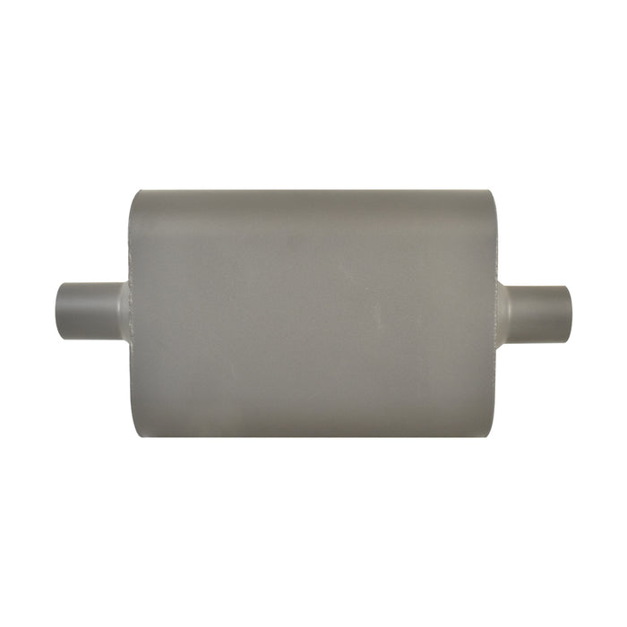 Aluminized Steel 2" Flowmaster Style Chambered Muffler Centre Inlet/Outlet