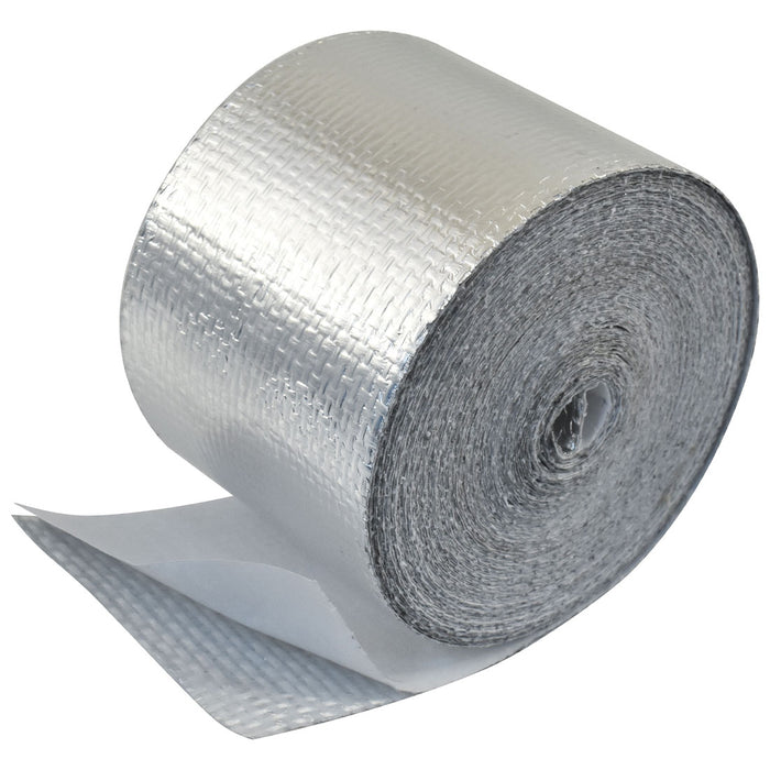 Cal Custom Heat Solutions Heat Shield Tape 1-1/2" X 15', Adhesive Backed, Aluminium - CAL-H1046AL