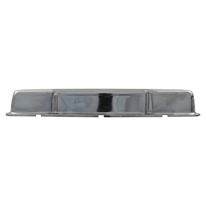 Chrome Steel Low OEM Style Valve Rocker Covers Pair suits Holden 253 308