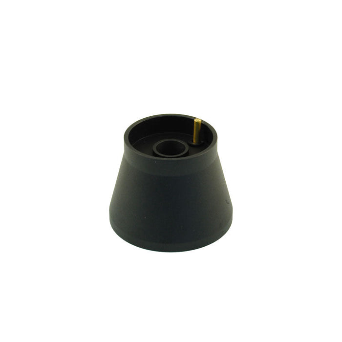 Billet Aluminium Black 6 Bolt Steering Wheel Adaptor/Boss - Sprite MK1/2 58-64, MG Midget MK1 61-64