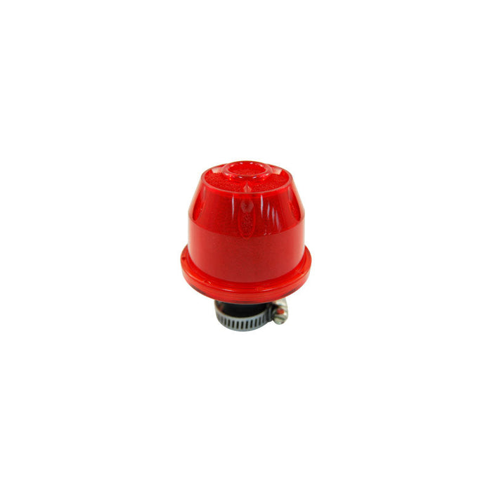 Simota Translucent Red 9mm Oil Catch Tank Crankcase Vent/Valve Breather Air Filter