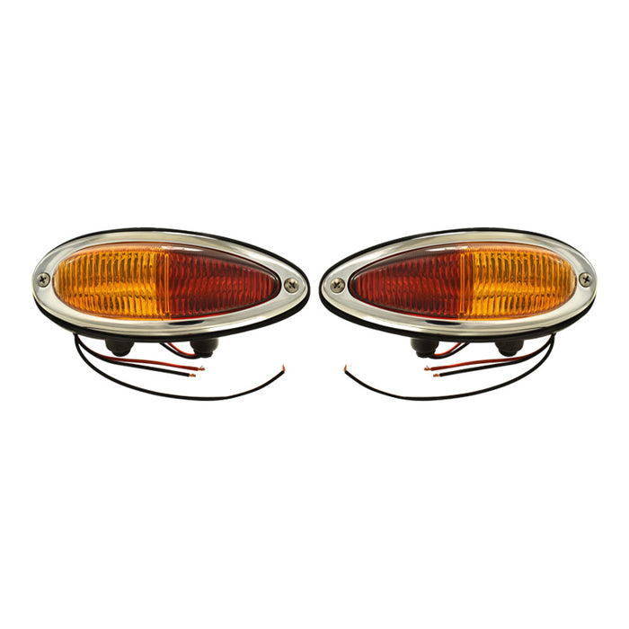 European Euro Left/Right Tail Light Set suits Porsche 356 644.631.403.10S