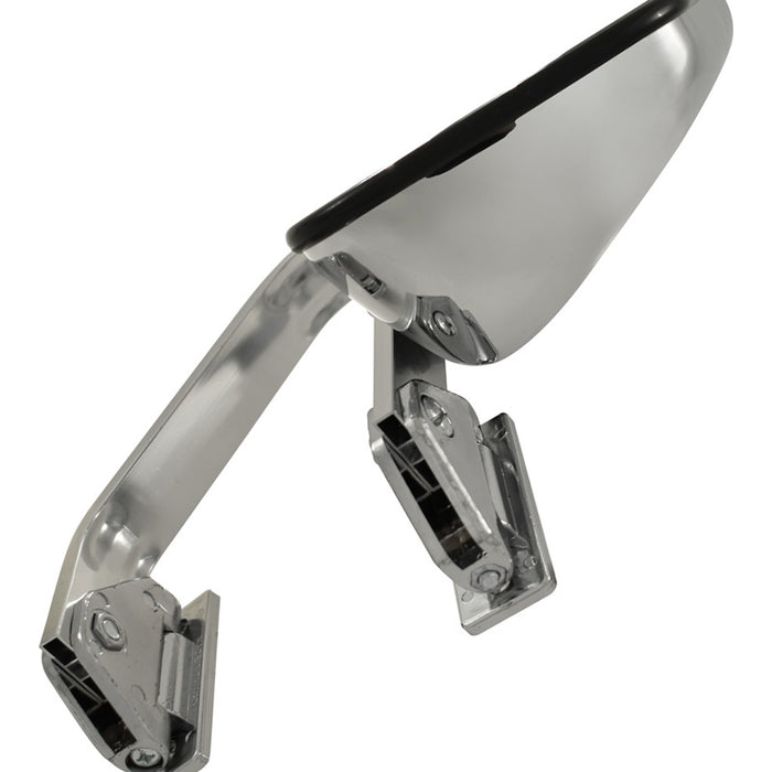 Swing Away Mirror Universal fits most Pickup/Van/RV's/SUV, Chrome 8" x 5"