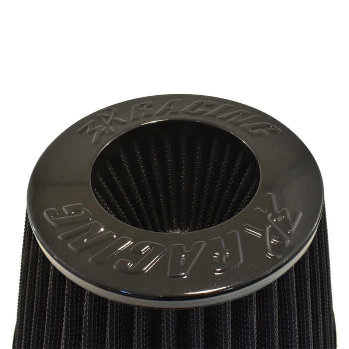 3A Racing Twin Air Filter Black Top Black Element 101mm Neck