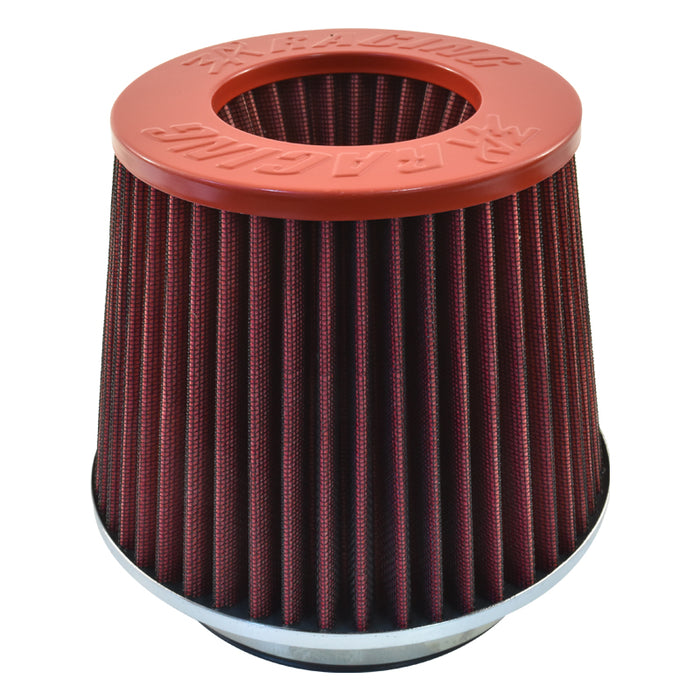 3A Racing Twin Air Filter Red Top Red Element 101mm Neck