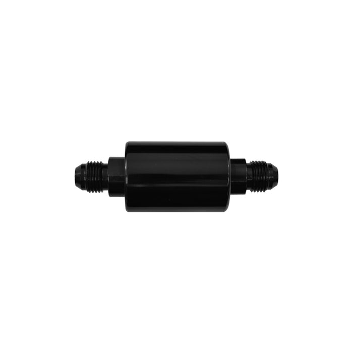 Calflow Billet Aluminium 6AN Inline Fuel Filter 40 Micron