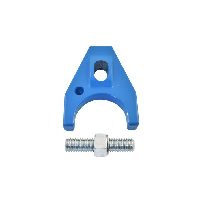 Chev Small & Big Block Distributor Hold Down Clamp Billet Aluminium - Blue