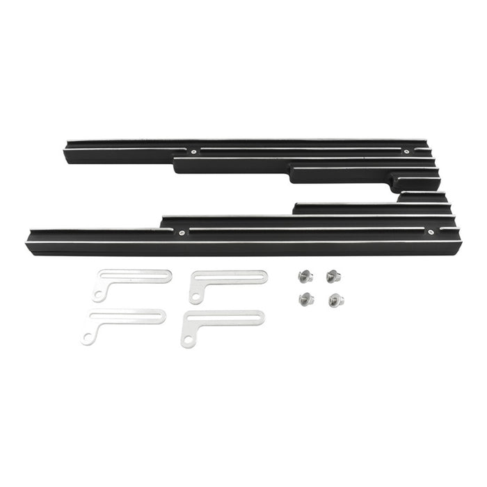 Black Finned Aluminium Spark Plug Wire Separators