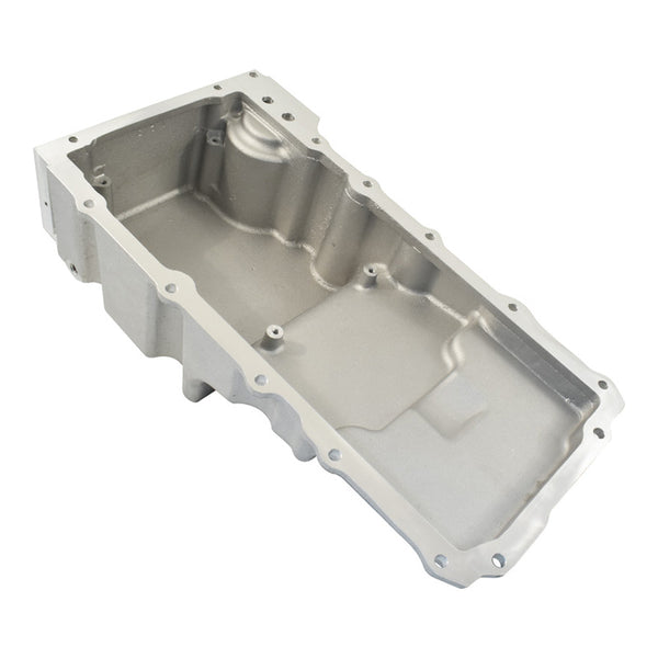GM LS Low Profile Oil Pan Sump Cast Aluminium Raw Finish Australian Auto