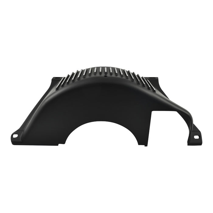GM/Chev Th350,400,700 Flywheel Dust Cover Black Finned Aluminium
