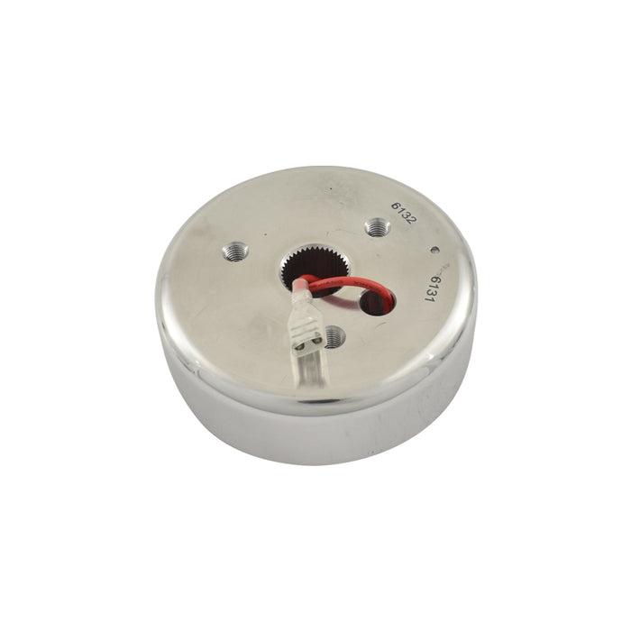 3 Bolt Steering Wheel Adaptor for U.S Ford Falcon Mustang Polished Aluminium