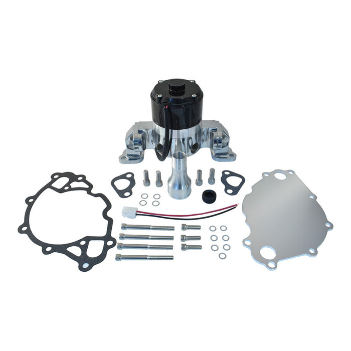 Ford Windsor 289-351W Performance Electric Water Pump 35GPM - Chrome
