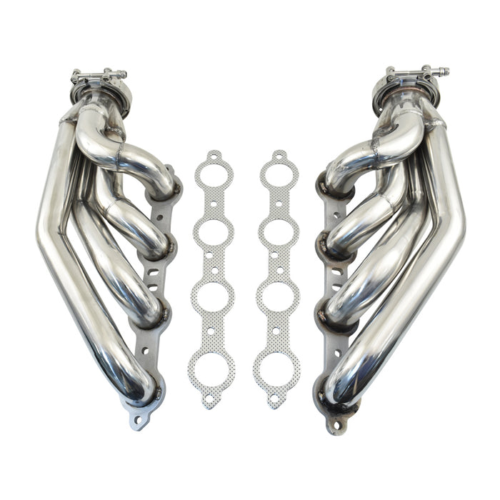 Cal Custom GM LS Stainless Steel Turbo Exhaust Headers / Manifolds
