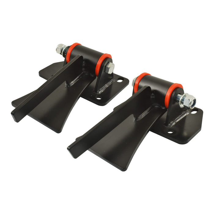 Universal GM LS1 LS6 LSX Weld In Engine Mount Set, Polyurethane - Holden, Chevy