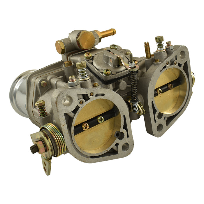 48 IDF Weber Style Downdraft Carburettor with Chrome Ram Tubes