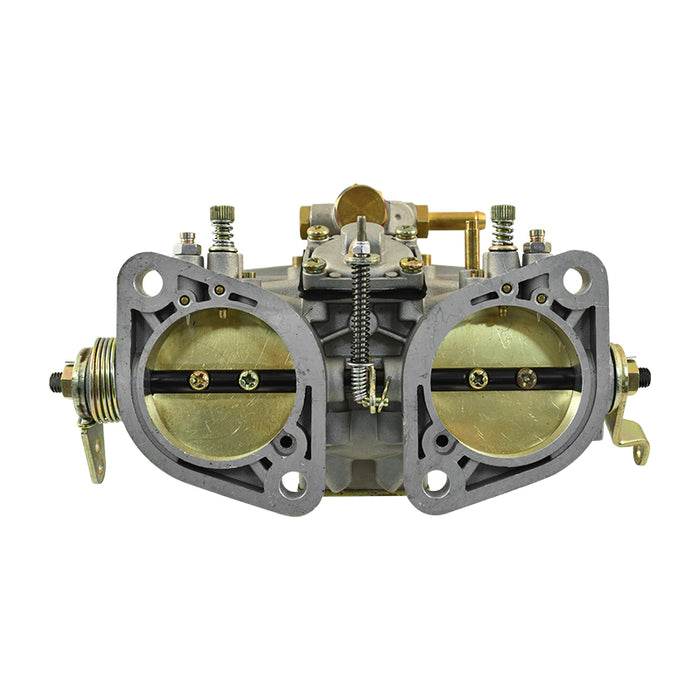 48 IDF Weber Style Downdraft Carburettor with Chrome Ram Tubes