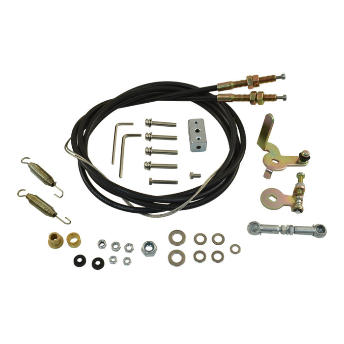 Universal DCOE Weber Style Carburetor Linkage Kit, Top Inline-Mount