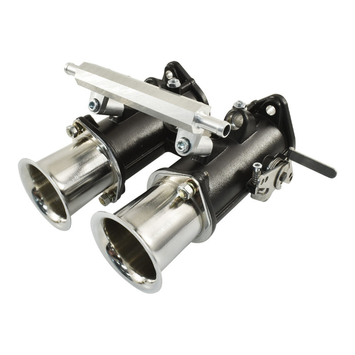 45 DCOE Weber Style Sidedraft Throttle Body with Fuel Rail EFI