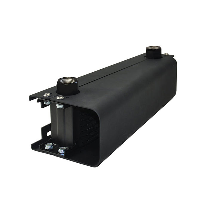 Derale 10 Row Stack Plate Scoop Cooler 7/8"-14 (10AN) Inlet, 50100