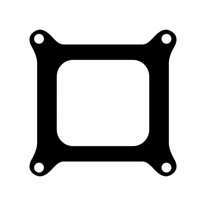 4 Barrel Open Hole Carburettor Base Gasket, Holley Square Bore