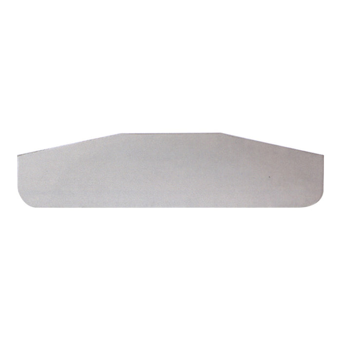 Truck Stainless Steel Bottom Mud Flap Plate 4" X 12" Truck Rig USA