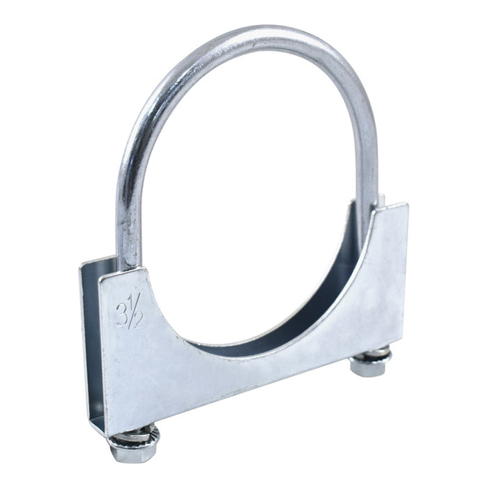 3-1/2 Inch Muffler Exhaust Pipe U Clamp Galvanised Mild Steel Universal Car