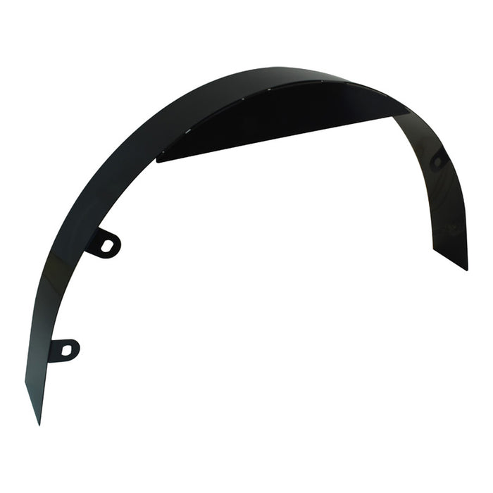 Universal Black Steel Fan Shroud 3" Wide Chevy Ford Holden Hot Rod
