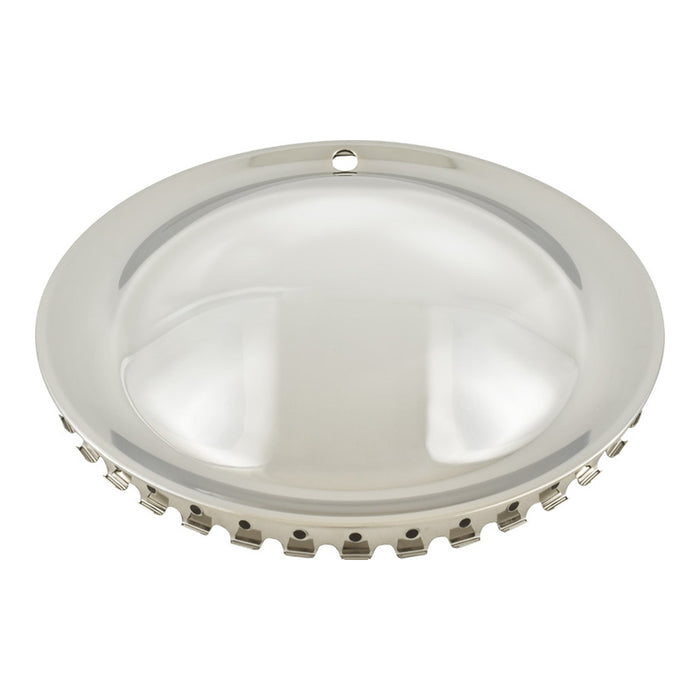 13 Inch Chrome Hub Cap - Universal Hollywood Style Moon Wheel Hub Cover Set of 4