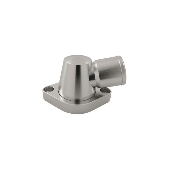 Cal Custom SBC BBC Billet Aluminium 90º Degree Neck Swivel Thermostat Housing 327 350 396 454