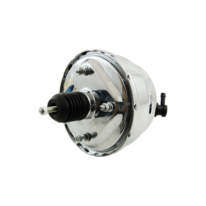 Chrome 8 Inch Dual Diaphragm Power Brake Booster Street Rod Hot Rod