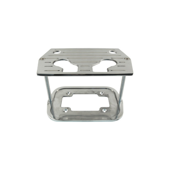 Cal Custom Polished Ball Milled Aluminium Optima Battery Tray, Suits Group 34 & 78