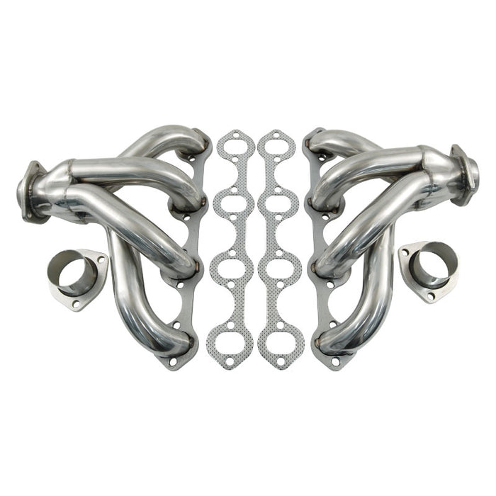 Cal Custom Small Block Ford Windsor 289-302-351 Block Hugger Headers Tight Fit Stainless Steel