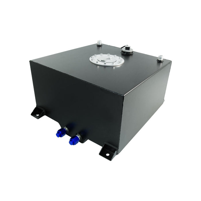 Cal Custom 40 Litre / 10 Gallon Fuel Cell Black With Sender & Billet Cap