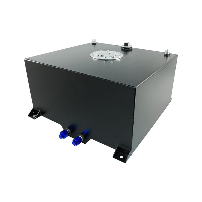 Cal Custom 60 Litre / 15 Gallon Fuel Cell Black With Sender & Billet Cap