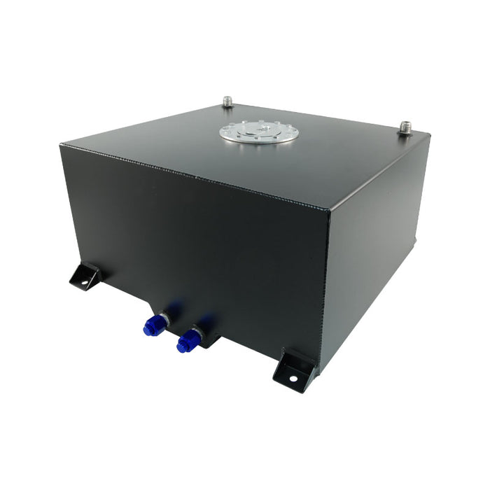 Cal Custom 60 Litre / 15 Gallon Fuel Cell Black 3mm Aluminium With Billet Cap
