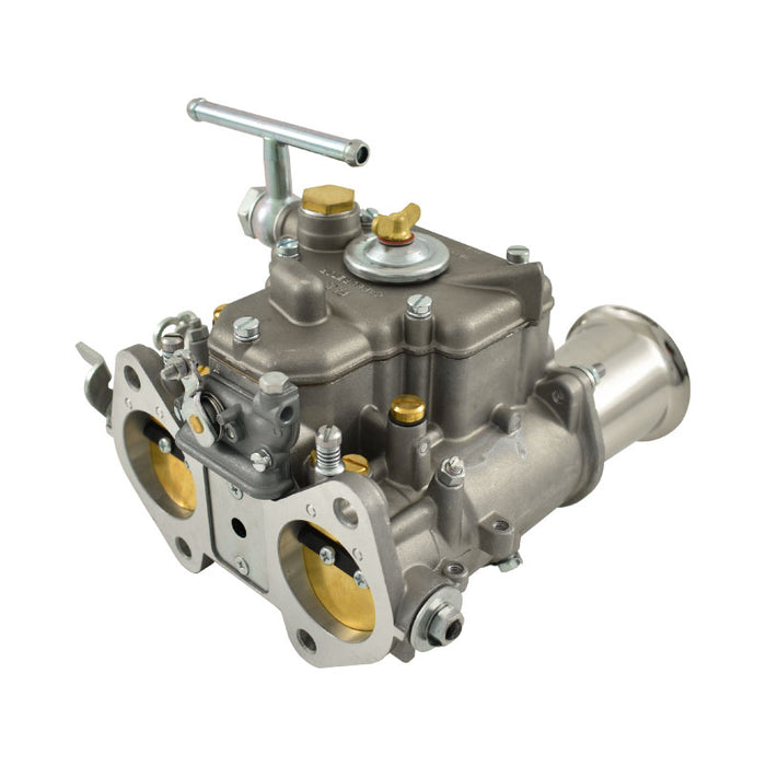 45 DCOE Weber Style Carburettor (5 Progression Holes) with Chrome Ram Tubes