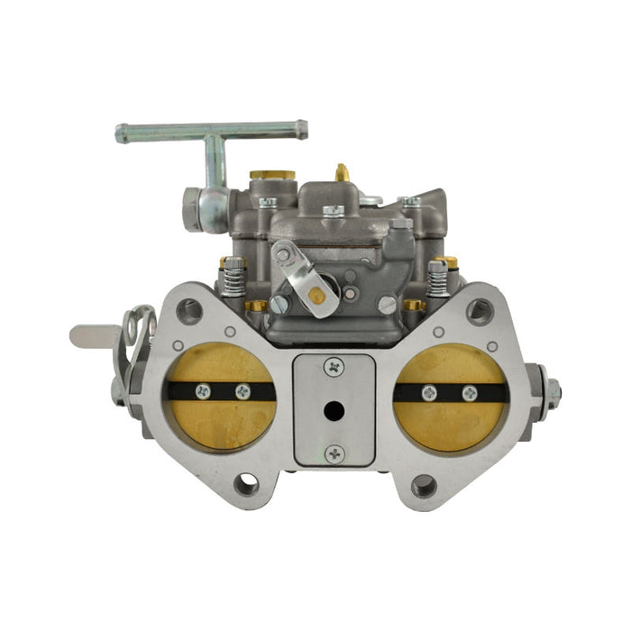 45 DCOE Weber Style Carburettor (5 Progression Holes) with Chrome Ram Tubes