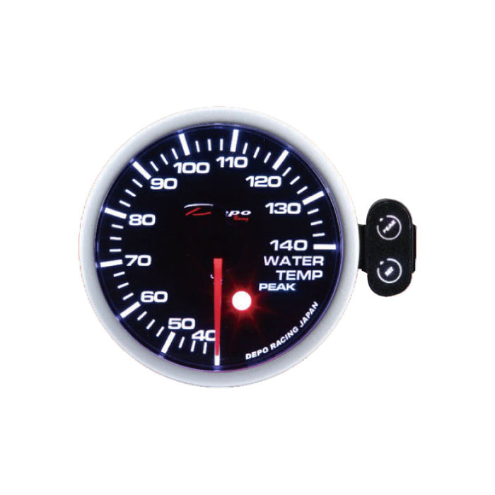 Depo Racing Peak Recall Water Temp Celsius Stepper Motor Gauge 60mm